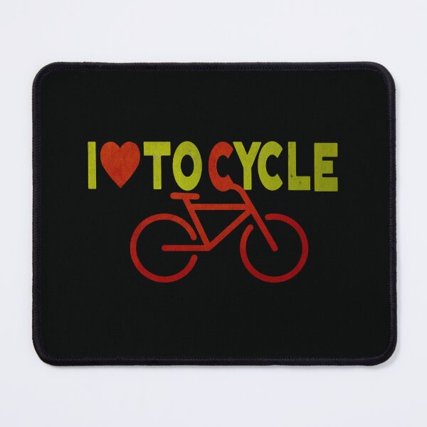 Item preview, I Love To Cycle designed and sold by John MacPherson Allan.