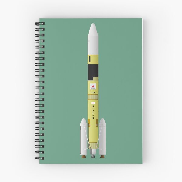 Item preview, H2A Spiral Notebook designed and sold by astrokovacs.
