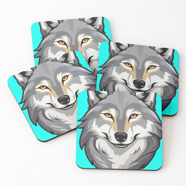 Item preview, Wolf with threatening look designed and sold by StickerLab4.