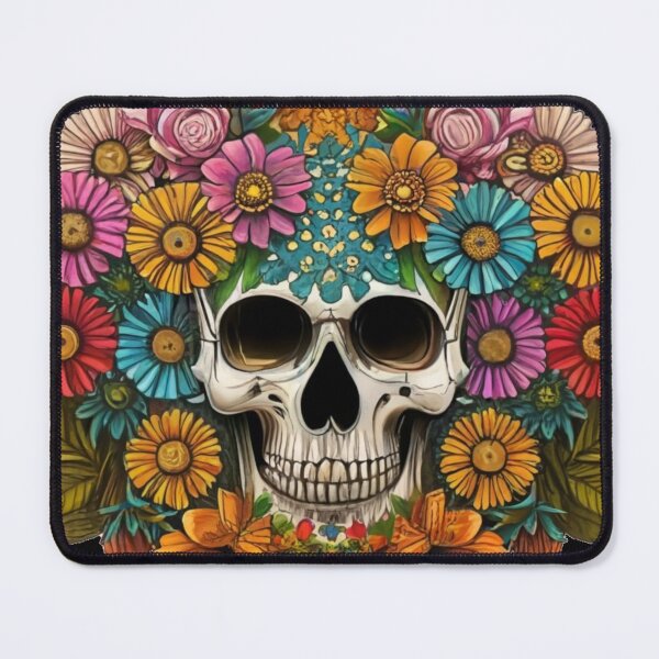 Item preview, Flowerrs With Skull designed and sold by PrimeInk.
