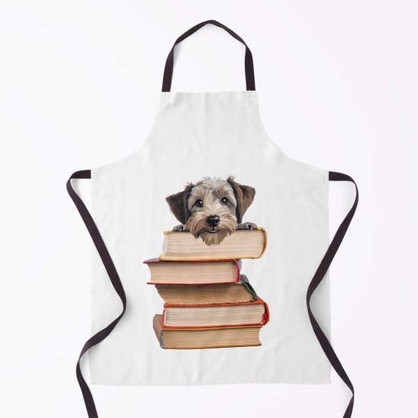 Item preview, Dandie Dinmont Terrier And Books designed and sold by TheAnimalZ00.