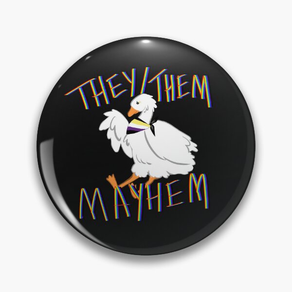 Item preview, They Them Mayhem Goose designed and sold by CupOIsopod.