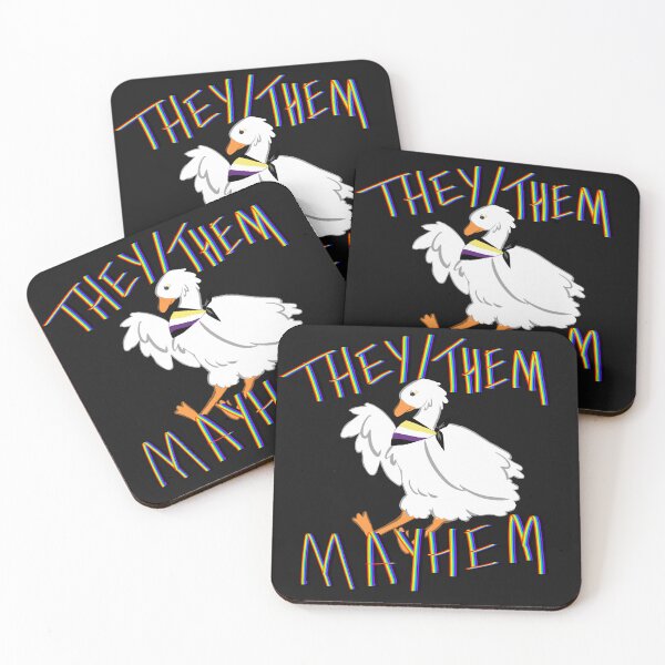 Item preview, They Them Mayhem Goose designed and sold by CupOIsopod.