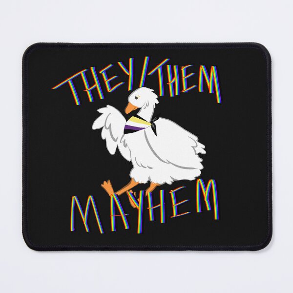Item preview, They Them Mayhem Goose designed and sold by CupOIsopod.