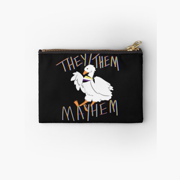 Item preview, They Them Mayhem Goose designed and sold by CupOIsopod.