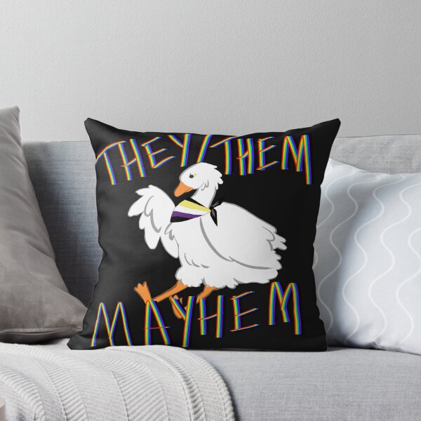 Item preview, They Them Mayhem Goose designed and sold by CupOIsopod.