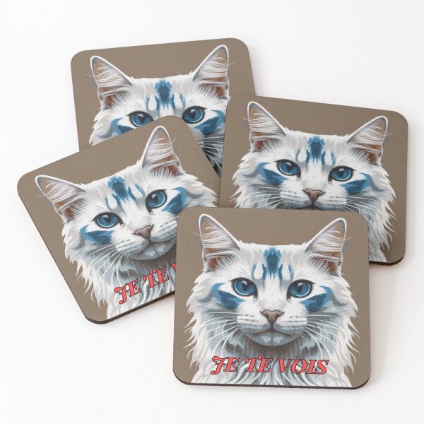 Item preview, Cat that sees everything V for France designed and sold by Visual Arts Sławomir Grzanek.