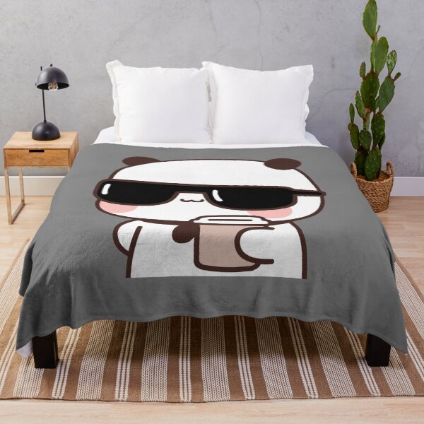 Item preview, Cool BuBu Panda in sunglasses holding her coffee❤️ designed and sold by Pandety.