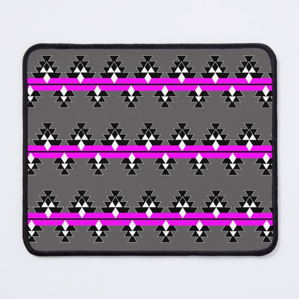 Item preview, Pink on Gray Native Woven Stories designed and sold by NDNlook.
