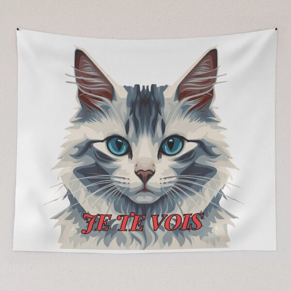 Item preview, Cat that sees everything VI for France designed and sold by Visual Arts Sławomir Grzanek.