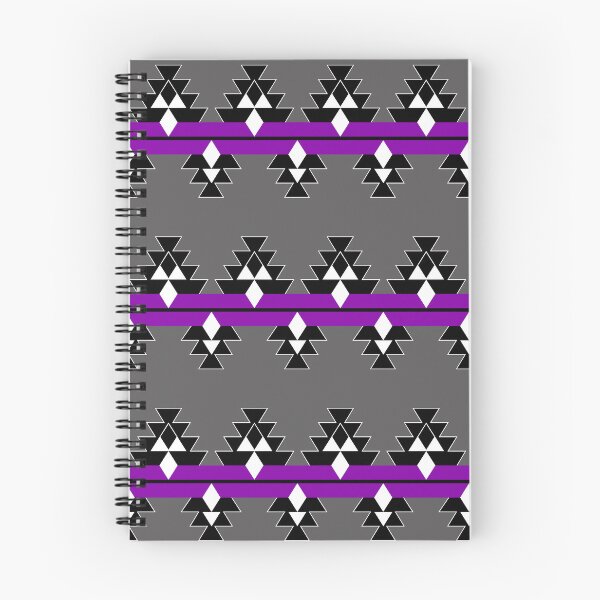 Item preview, Purple on Gray Native Woven Stories designed and sold by NDNlook.