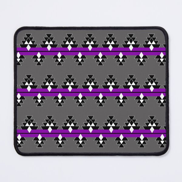 Item preview, Purple on Gray Native Woven Stories designed and sold by NDNlook.
