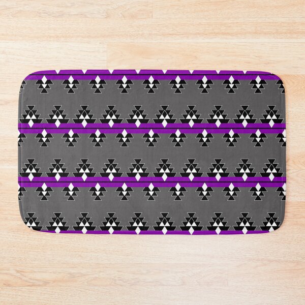 Item preview, Purple on Gray Native Woven Stories designed and sold by NDNlook.