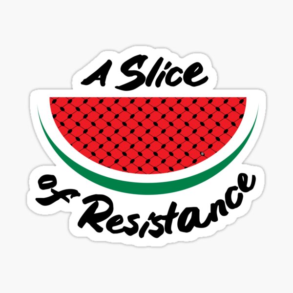 Item preview, Palestine Keffiyeh Watermelon Resistance designed and sold by heartfacestore.