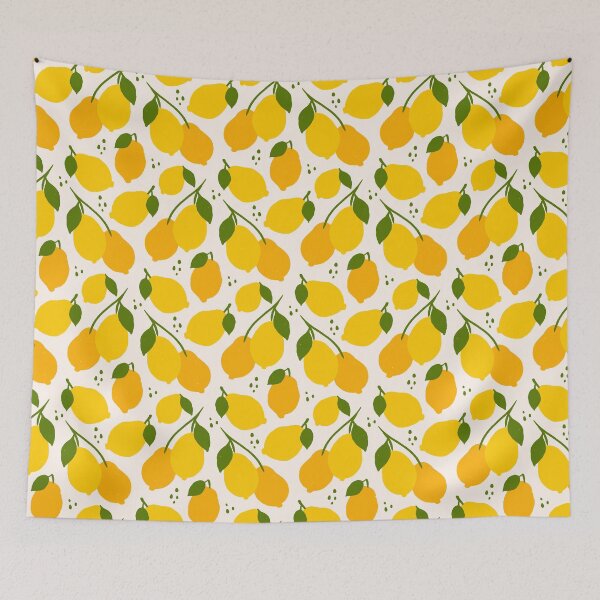 Item preview, Pattern with lemons designed and sold by NastyaArtNik.