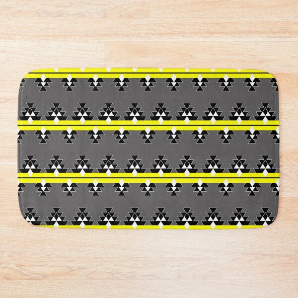 Item preview, Yellow on Gray Native Woven Stories designed and sold by NDNlook.