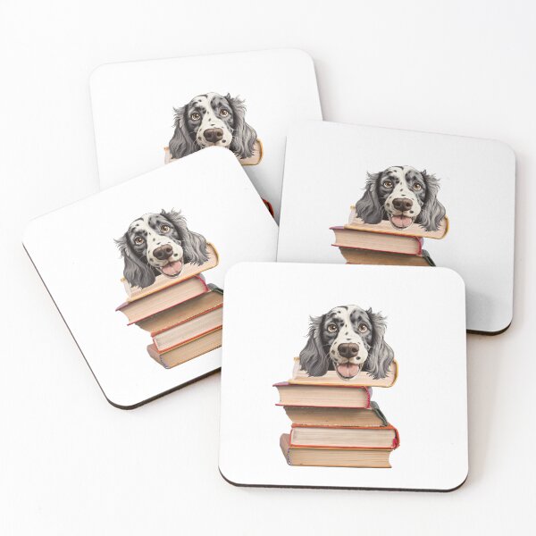 Artikelvorschau, Englischer Setter und Bücher entworfen und verkauft von TheAnimalZ00.