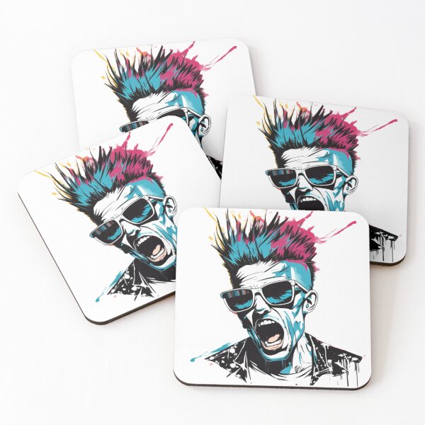 Artikelvorschau, Punk Rock entworfen und verkauft von NostosArt.