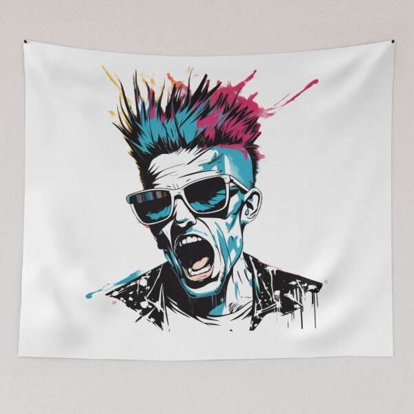 Item preview, Punk Rock  designed and sold by NostosArt.