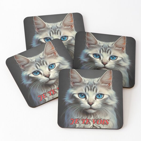 Item preview, Cat that sees everything VIX for France designed and sold by Visual Arts Sławomir Grzanek.