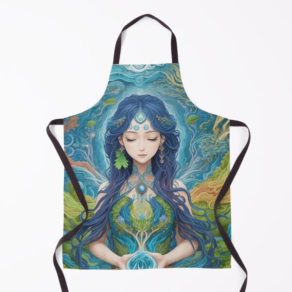 Item preview, the goddess of nature designed and sold by FattyMonkey.