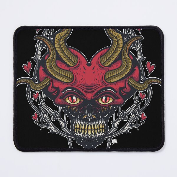 Item preview, heart devil illustration designed and sold by behold27.