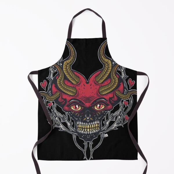Item preview, heart devil illustration designed and sold by behold27.