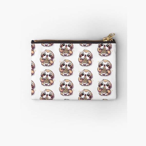 Item preview, Cute Festive Sloth with Spaghetti designed and sold by Zyric Art.