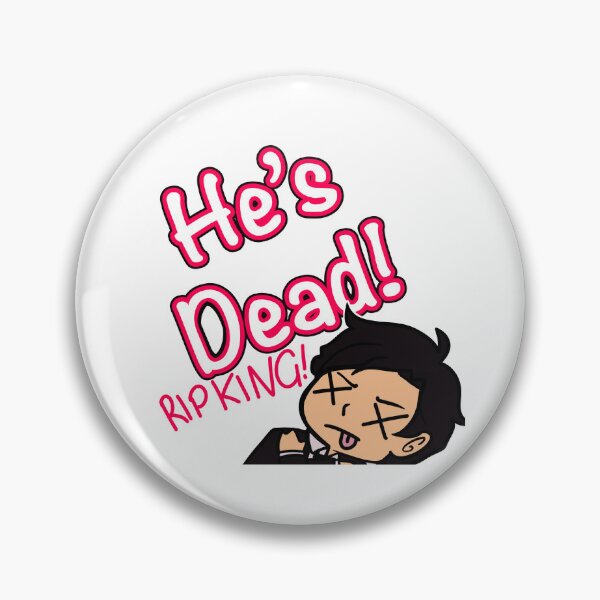 Item preview, HE’S DEAD (RIP King!) designed and sold by AstroGhoulCA.