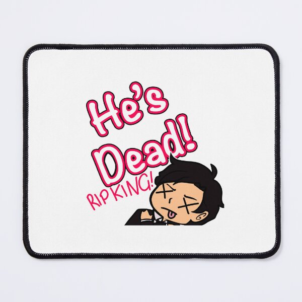 Item preview, HE’S DEAD (RIP King!) designed and sold by AstroGhoulCA.