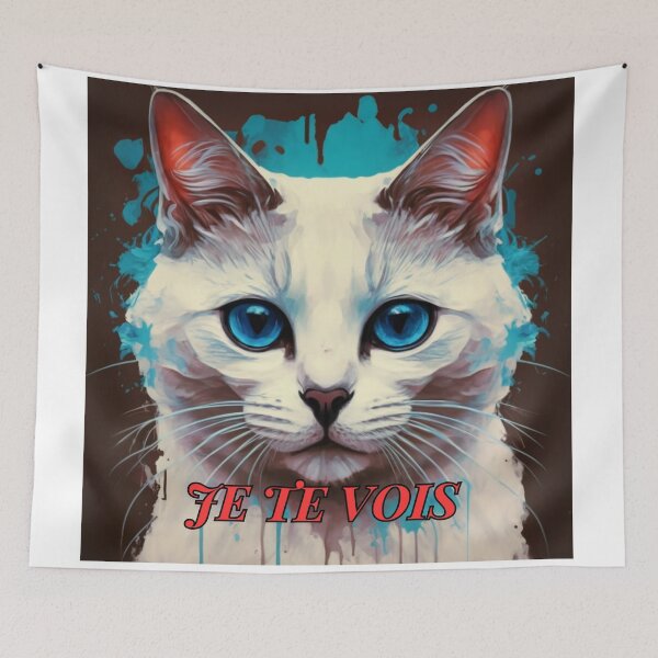 Item preview, Cat that sees everything XIII for France designed and sold by Visual Arts Sławomir Grzanek.