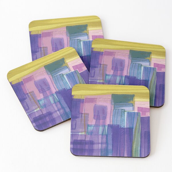 Item preview, Colorful Underwater City designed and sold by Alexandria Levin.