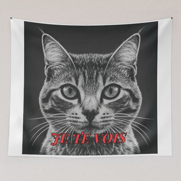 Item preview, Cat that sees everything XIV for France designed and sold by Visual Arts Sławomir Grzanek.