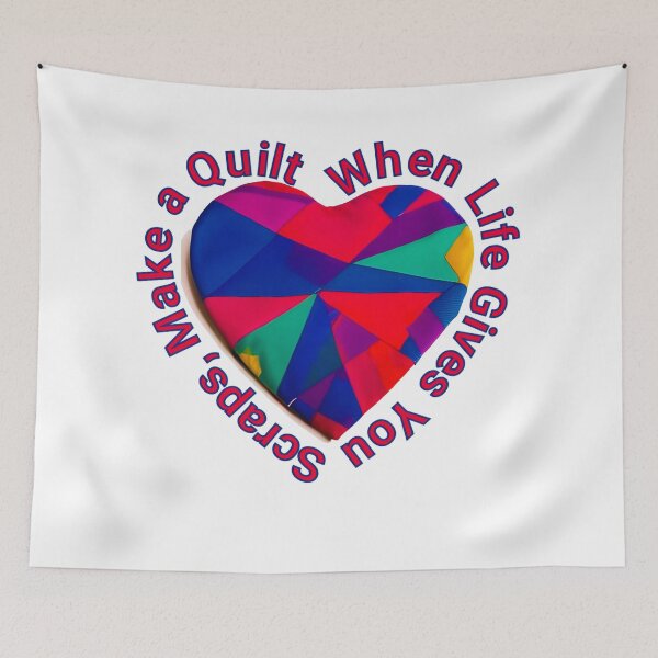 Item preview, When Life Gives You Scraps, Make a Quilt - Funny Quilter  designed and sold by Wiss2Arts.