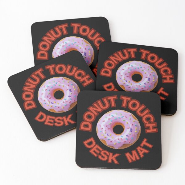 Item preview, DONUT Touch My Desk Mat ! Do not Touch Series designed and sold by Psycho-Crazy.