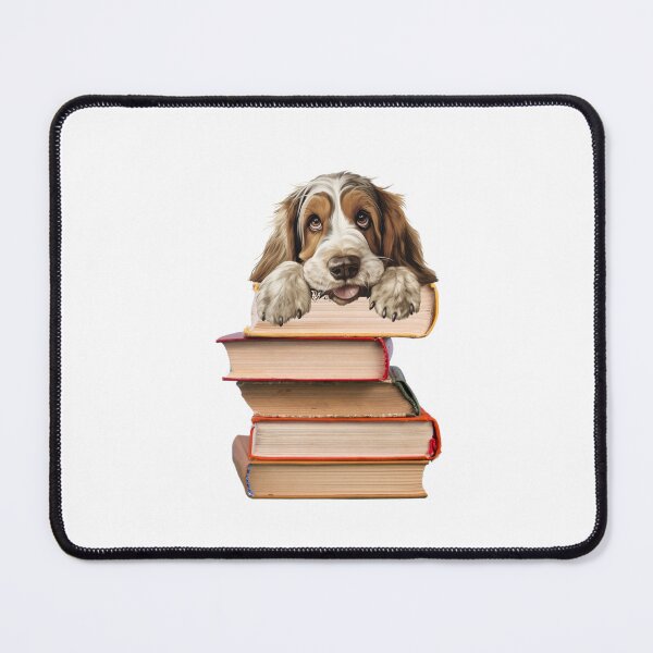 Item preview, Grand Basset Griffon Vendeen And Books designed and sold by TheAnimalZ00.