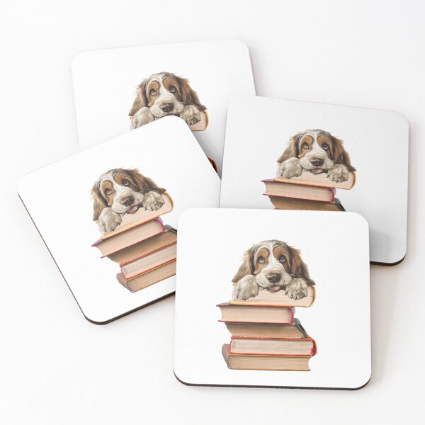 Item preview, Grand Basset Griffon Vendeen And Books designed and sold by TheAnimalZ00.