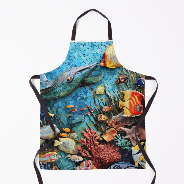 Item preview, Underwater Mosaic designed and sold by ArtbyAiGallery.