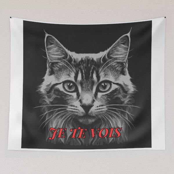 Item preview, Cat that sees everything XVII for France designed and sold by Visual Arts Sławomir Grzanek.