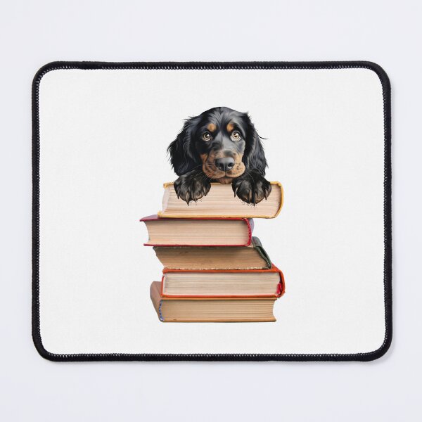 Item preview, Gordon Setter And Books designed and sold by TheAnimalZ00.