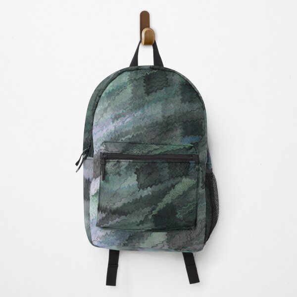 Item preview, Underwater Green Black Wobble designed and sold by Alexandria Levin.