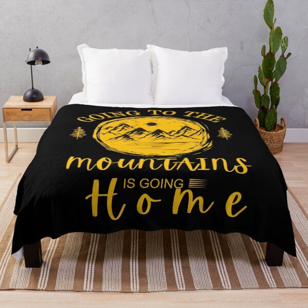 Item preview, going to the mountains is going home designed and sold by Thespacerocket.