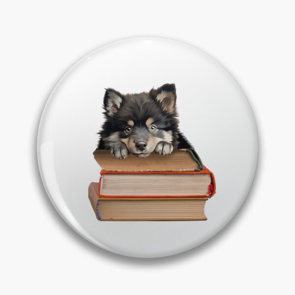 Artikelvorschau, Finnischer Lapphund und Bücher entworfen und verkauft von TheAnimalZ00.