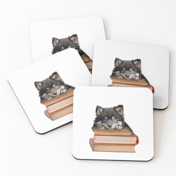 Item preview, Finnish Lapphund And Books designed and sold by TheAnimalZ00.