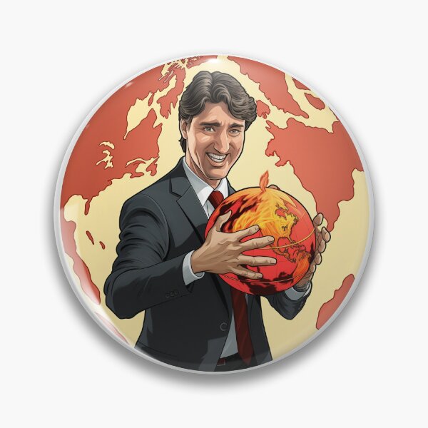Item preview, Justin Trudeau Setting Fire to the World designed and sold by SmashTeen.