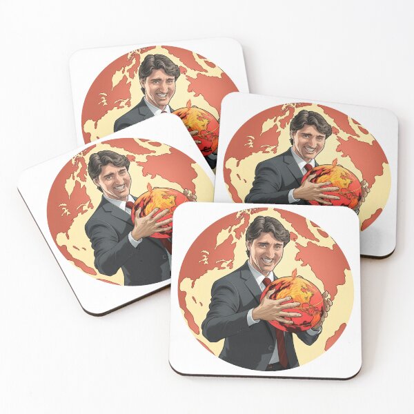 Item preview, Justin Trudeau Setting Fire to the World designed and sold by SmashTeen.