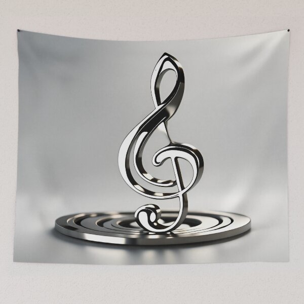 Item preview, Music Treble Clef designed and sold by DisneyKrayzie.