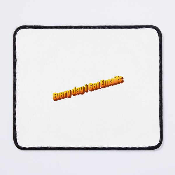 Item preview, Everyday I Get Emails Meme Sticker designed and sold by cow-goes-moo.
