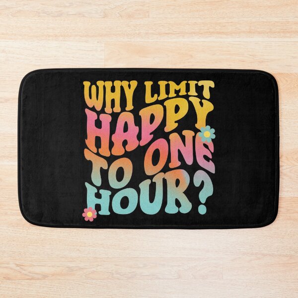 Item preview, Why Limit Happy to One Hour? Groovy Nights Await! Timeless Vibes: Happy All Night, the Retro Revolution! designed and sold by Sun Sand & Sea Art.