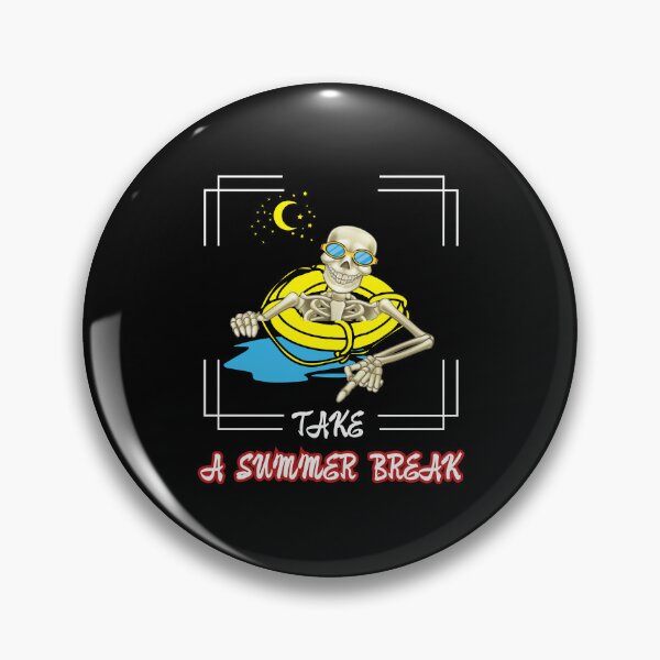 Item preview, skeleton takes a summer break designed and sold by Thespacerocket.